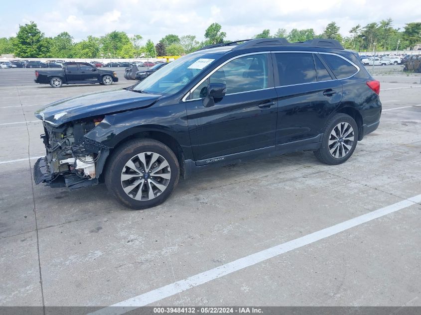 2015 Subaru Outback 2.5I Limited VIN: 4S4BSBNC9F3331681 Lot: 39484132