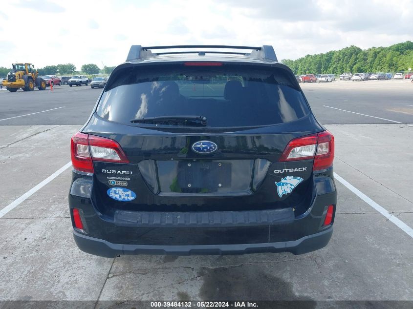 2015 Subaru Outback 2.5I Limited VIN: 4S4BSBNC9F3331681 Lot: 39484132