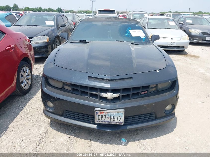 2011 Chevrolet Camaro 2Ss VIN: 2G1FK3DJ8B9154840 Lot: 39484137