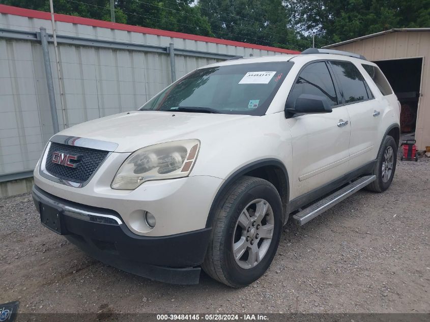 2011 GMC Acadia Sle VIN: 1GKKRPED4BJ298329 Lot: 39484145