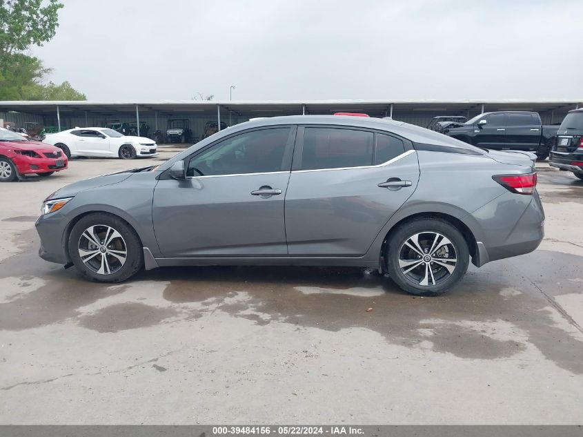 2020 Nissan Sentra Sv Xtronic Cvt VIN: 3N1AB8CV3LY262452 Lot: 39484156