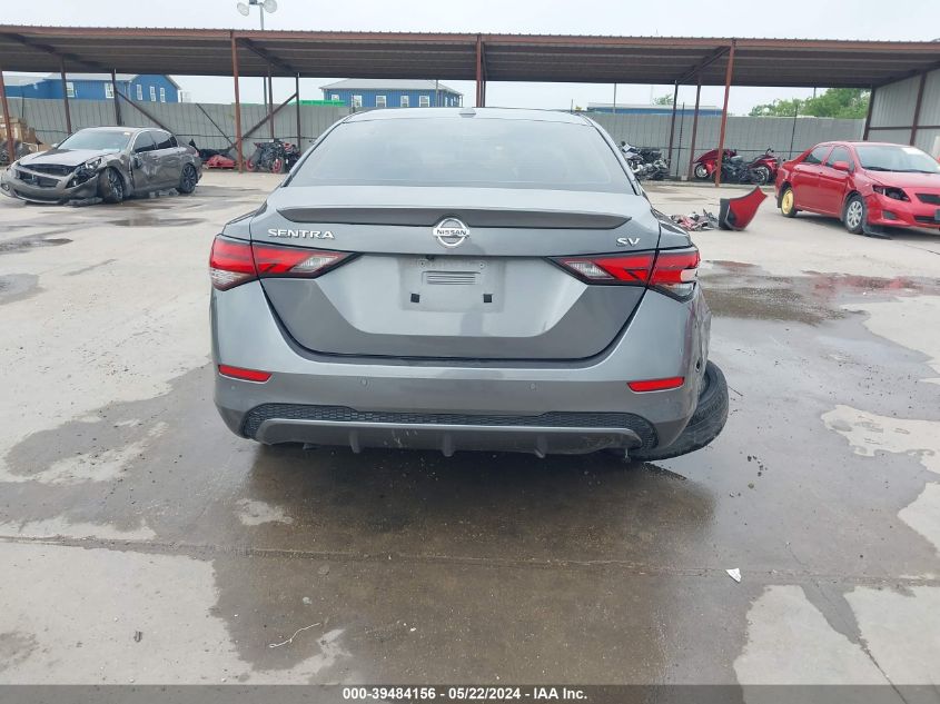 2020 Nissan Sentra Sv Xtronic Cvt VIN: 3N1AB8CV3LY262452 Lot: 39484156