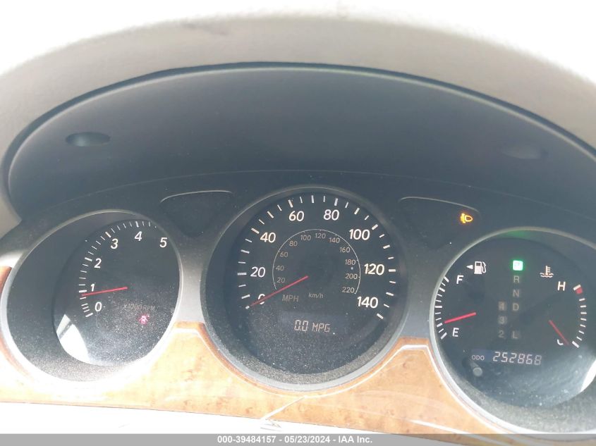 2005 Lexus Es 330 VIN: JTHBA30G055065797 Lot: 39484157