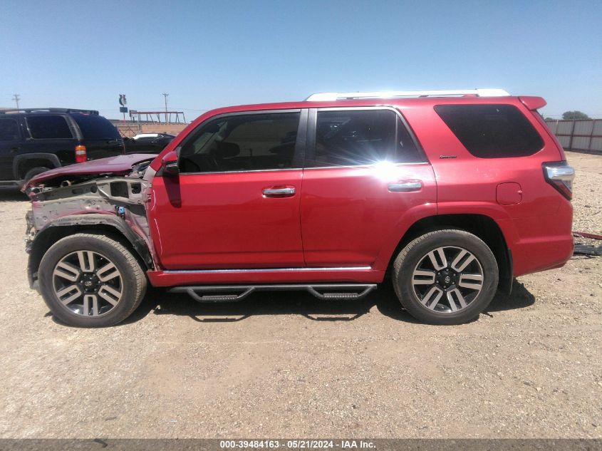 2018 Toyota 4Runner Limited VIN: JTEBU5JR7J5590902 Lot: 39484163