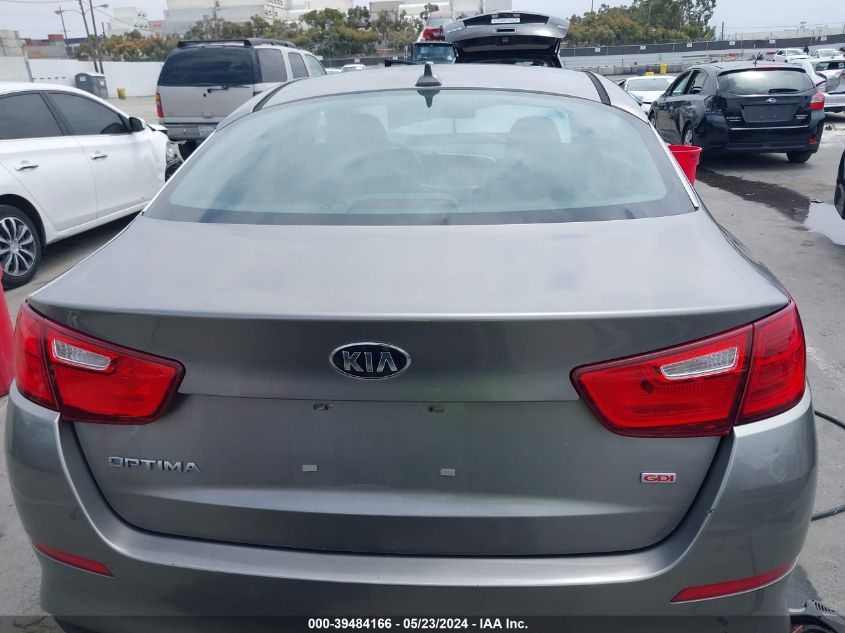 2015 Kia Optima Lx VIN: 5XXGM4A76FG501598 Lot: 39484166