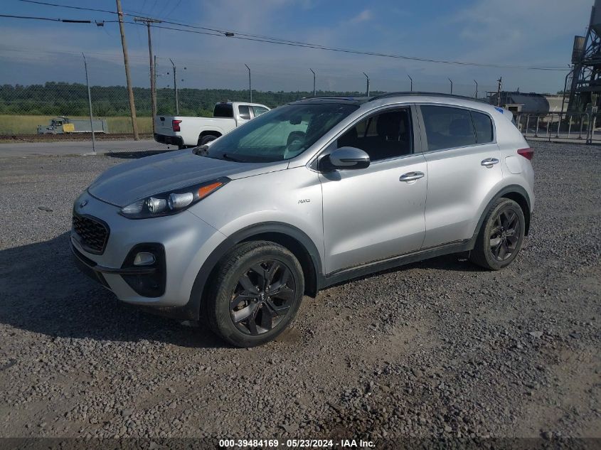 2020 Kia Sportage S VIN: KNDP6CAC1L7719597 Lot: 39484169