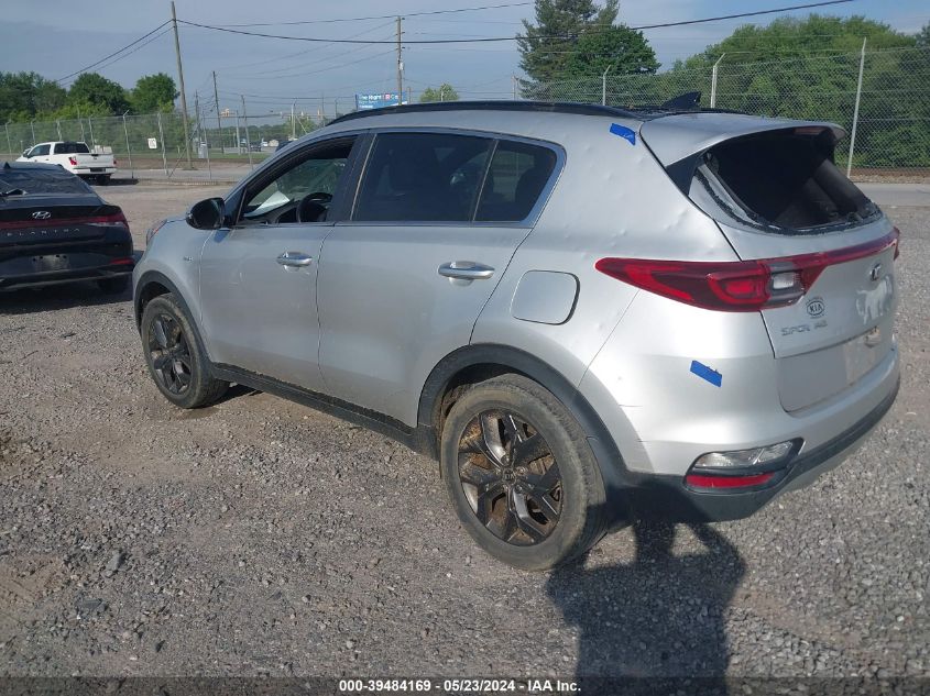 2020 Kia Sportage S VIN: KNDP6CAC1L7719597 Lot: 39484169