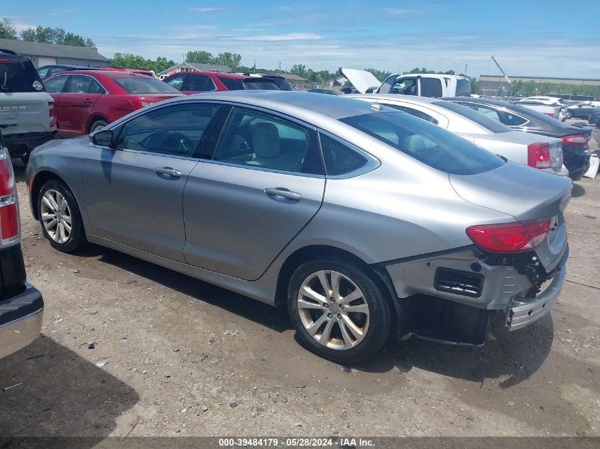 2015 Chrysler 200 Limited VIN: 1C3CCCAB0FN674431 Lot: 39484179