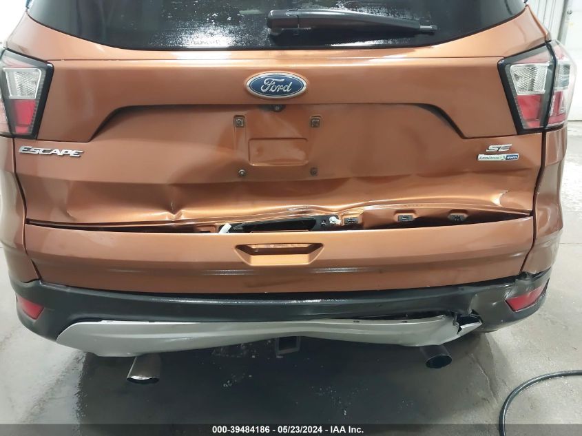 2017 FORD ESCAPE SE - 1FMCU9G90HUC88547