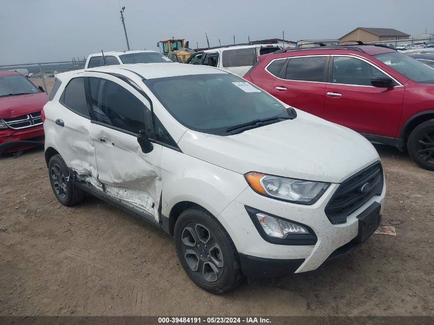 2018 Ford Ecosport S VIN: MAJ3P1RE7JC226829 Lot: 39484191