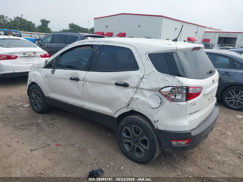 2018 Ford Ecosport S VIN: MAJ3P1RE7JC226829 Lot: 39484191