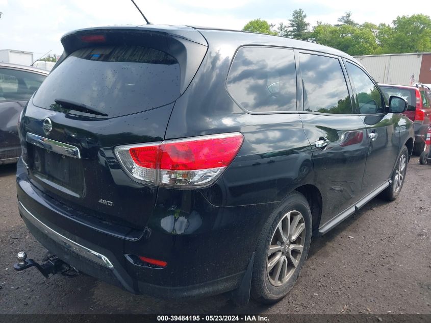 2014 Nissan Pathfinder S VIN: 5N1AR2MM9EC716027 Lot: 39484195