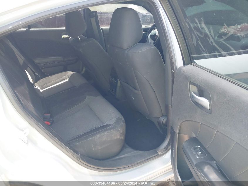 2021 Dodge Charger Sxt Rwd VIN: 2C3CDXBG5MH533892 Lot: 39484196