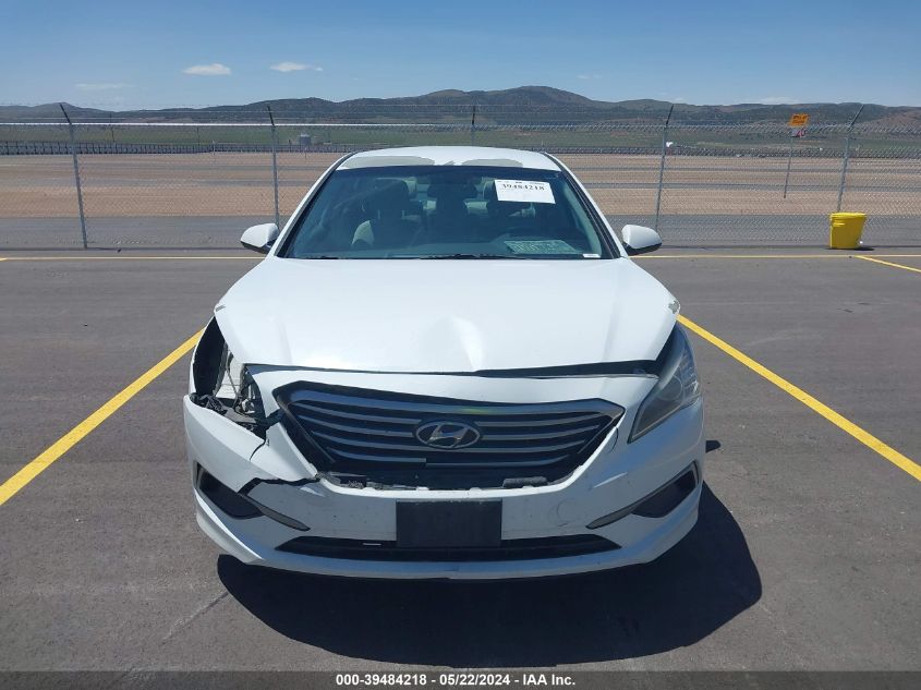 2017 Hyundai Sonata Se VIN: 5NPE24AFXHH453678 Lot: 39484218