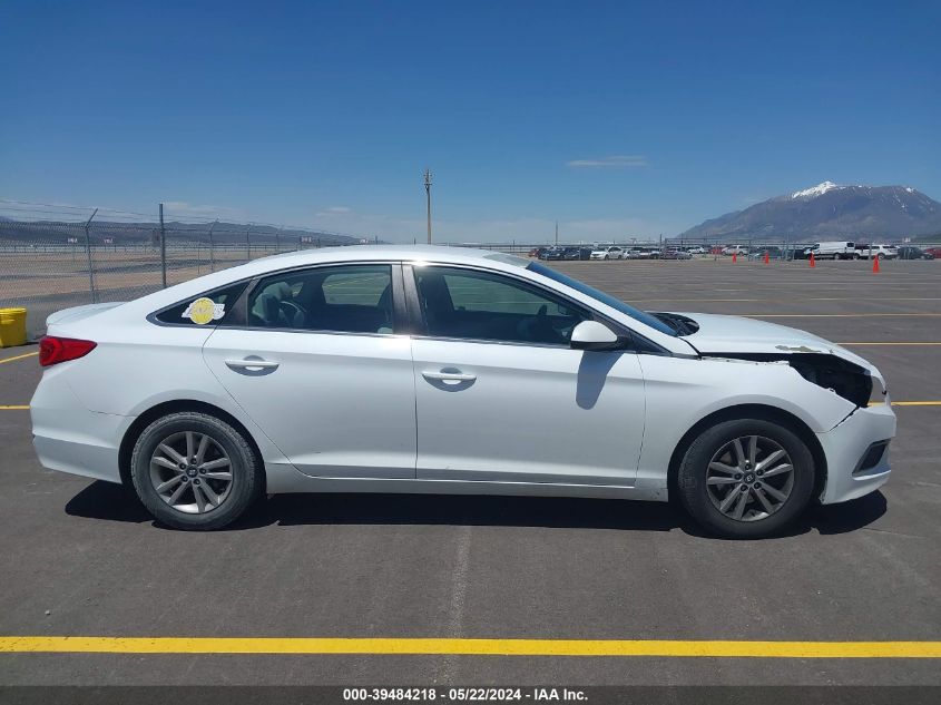 2017 Hyundai Sonata Se VIN: 5NPE24AFXHH453678 Lot: 39484218