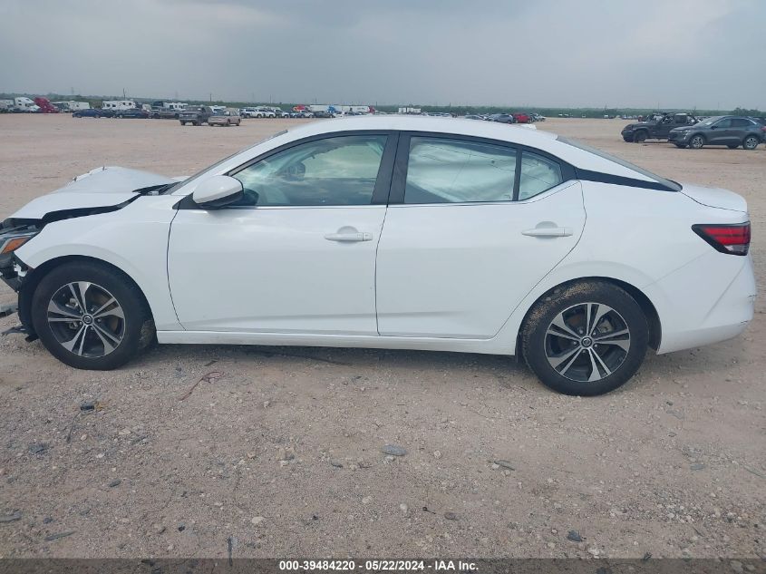 2022 Nissan Sentra Sv Xtronic Cvt VIN: 3N1AB8CV5NY263735 Lot: 39484220