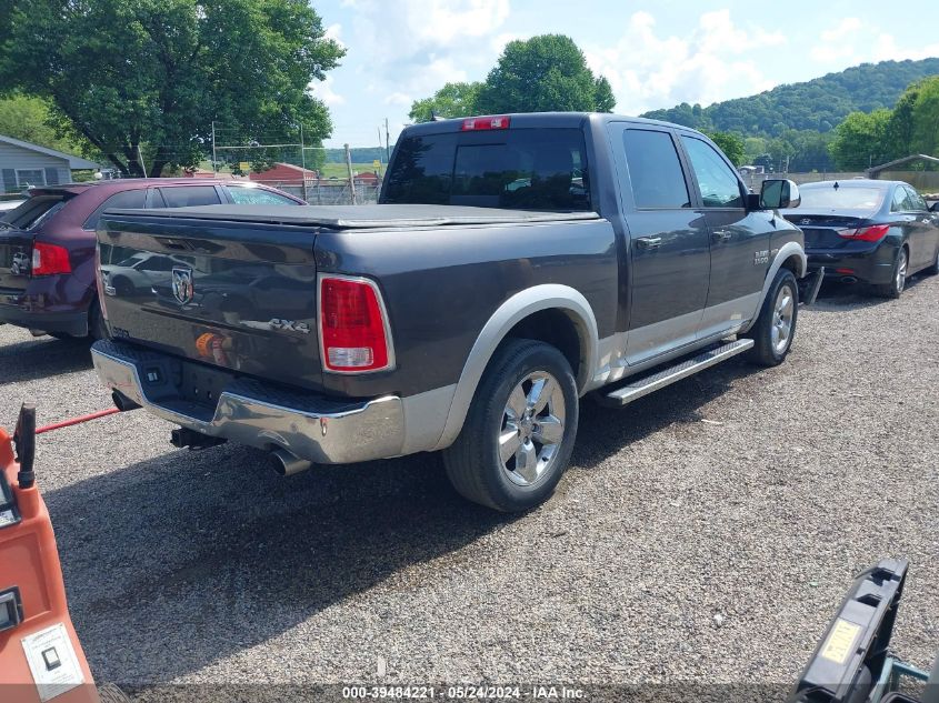 2017 Ram 1500 Laramie 4X4 5'7 Box VIN: 1C6RR7NT9HS844036 Lot: 39484221