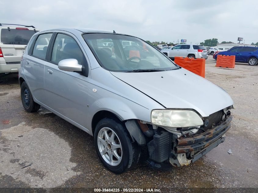 2007 Chevrolet Aveo 5 Special Value VIN: KL1TD66637B690560 Lot: 39484225