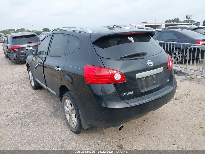 2013 Nissan Rogue Sv VIN: JN8AS5MT1DW536818 Lot: 39484226