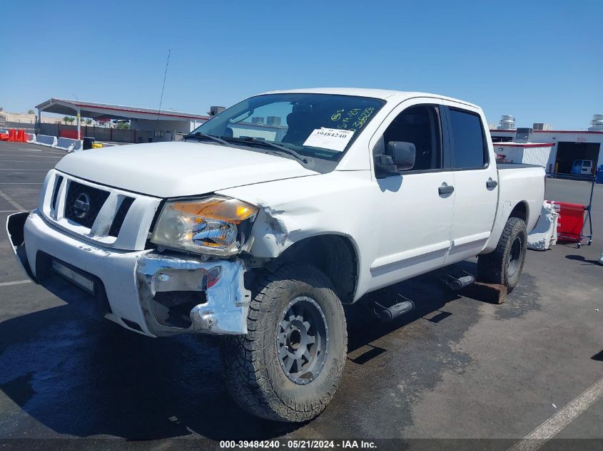 2010 Nissan Titan Se VIN: 1N6AA0EK1AN303706 Lot: 39484240