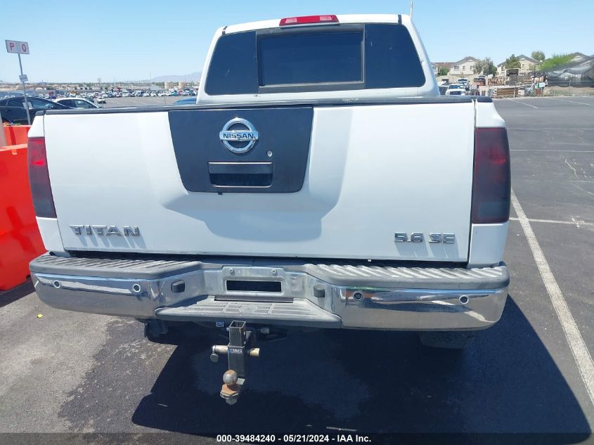 2010 Nissan Titan Se VIN: 1N6AA0EK1AN303706 Lot: 39484240