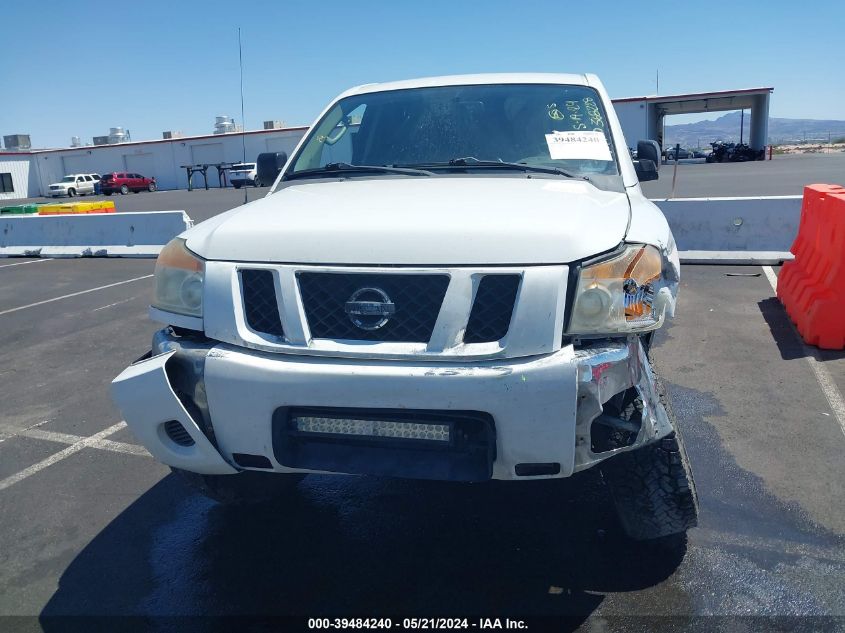 2010 Nissan Titan Se VIN: 1N6AA0EK1AN303706 Lot: 39484240