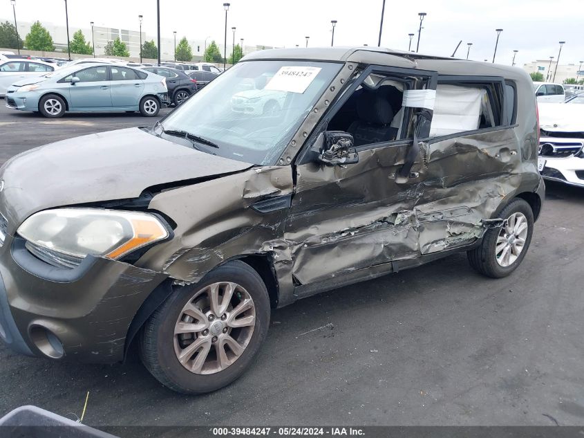 2012 Kia Soul + VIN: KNDJT2A61C7433171 Lot: 39484247