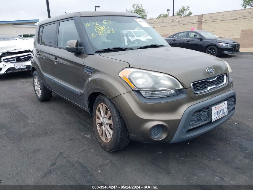 2012 Kia Soul + VIN: KNDJT2A61C7433171 Lot: 39484247
