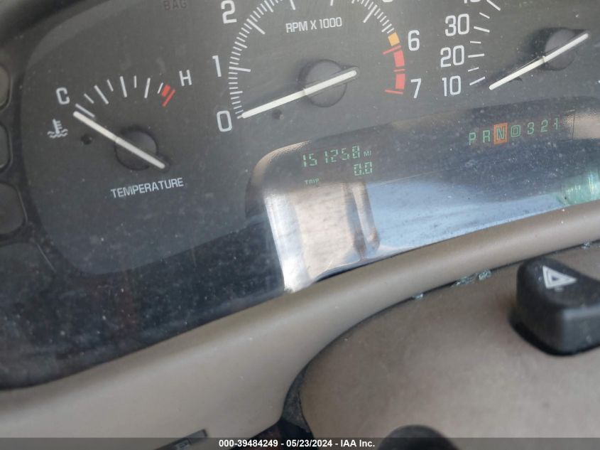 1998 Buick Park Avenue VIN: 1G4CW52K0W4610503 Lot: 39484249