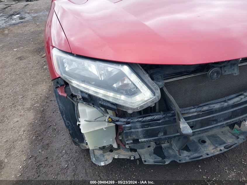 2016 Nissan Rogue S/Sl/Sv VIN: KNMAT2MV3GP697744 Lot: 39484269