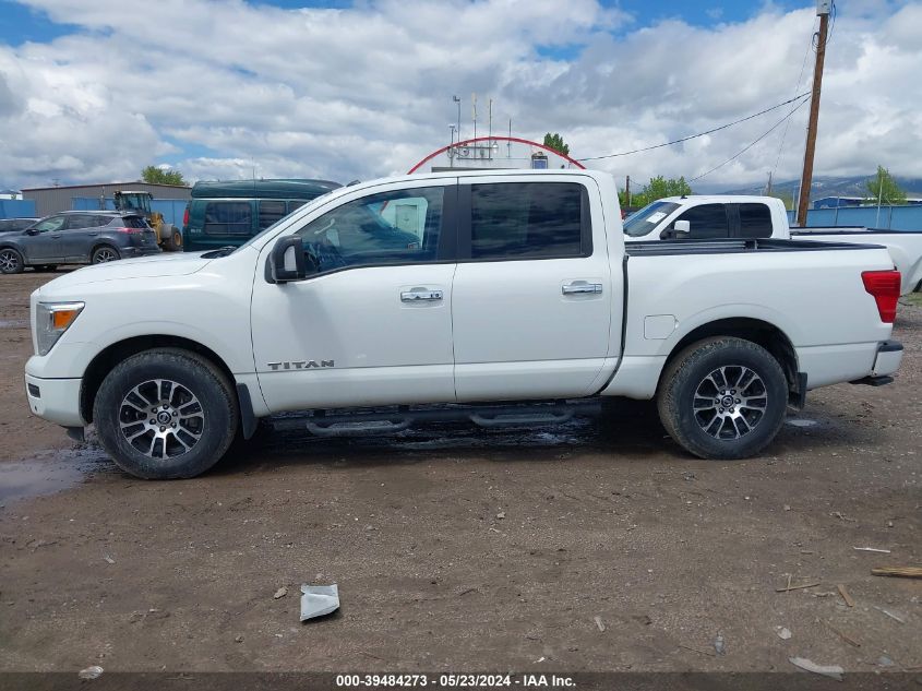 2021 Nissan Titan Sv 4X4 VIN: 1N6AA1ED9MN505222 Lot: 39484273