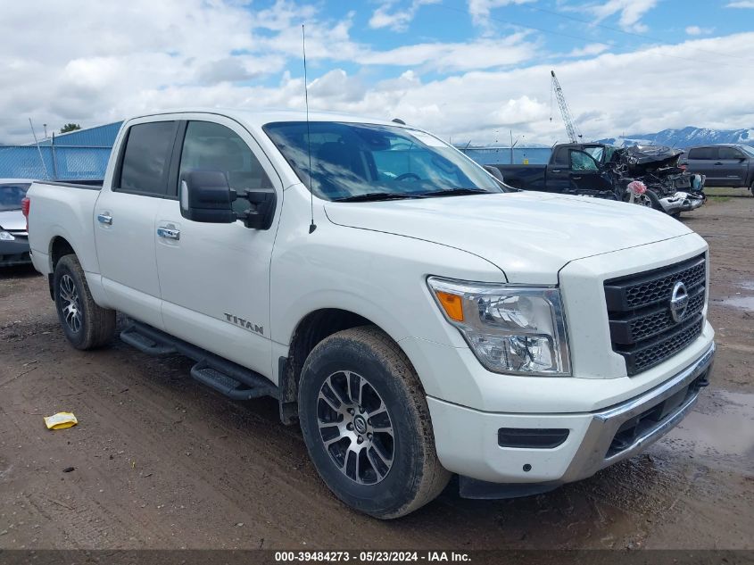 2021 Nissan Titan Sv 4X4 VIN: 1N6AA1ED9MN505222 Lot: 39484273