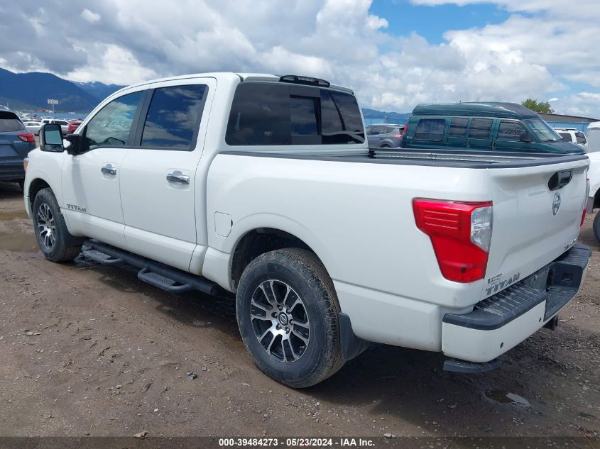 2021 Nissan Titan Sv 4X4 VIN: 1N6AA1ED9MN505222 Lot: 39484273