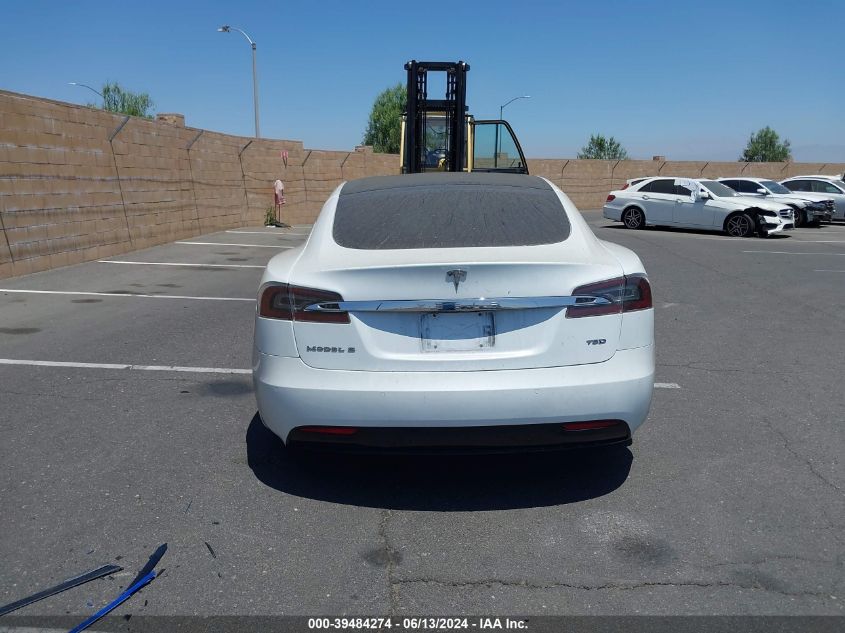 2018 Tesla Model S 100D/75D/P100D VIN: 5YJSA1E25JF281110 Lot: 39484274