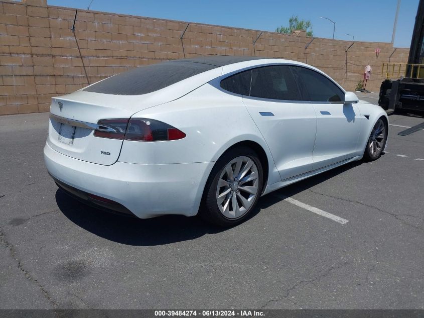 2018 Tesla Model S 100D/75D/P100D VIN: 5YJSA1E25JF281110 Lot: 39484274