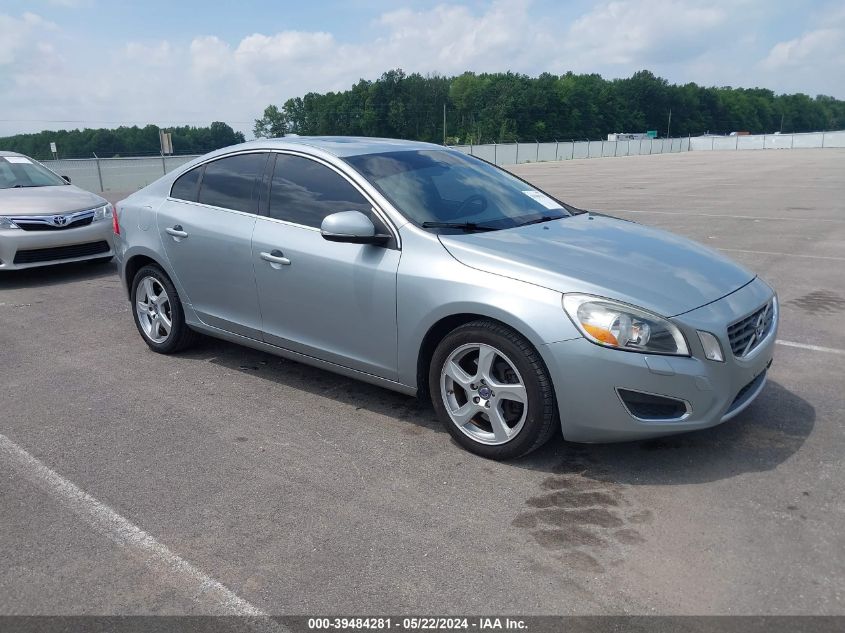 2013 Volvo S60 T5/T5 Platinum/T5 Premier/T5 Premier Plus VIN: YV1612FS5D1230221 Lot: 39484281