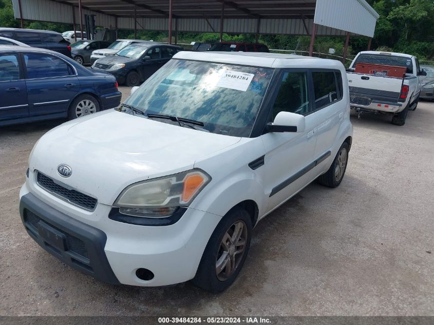 2010 Kia Soul + VIN: KNDJT2A21A7066010 Lot: 39484284