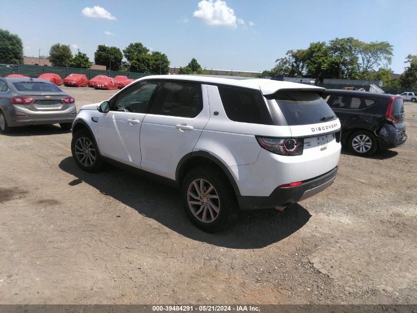 2018 Land Rover Discovery Sport Hse VIN: SALCR2RX5JH753565 Lot: 39484291