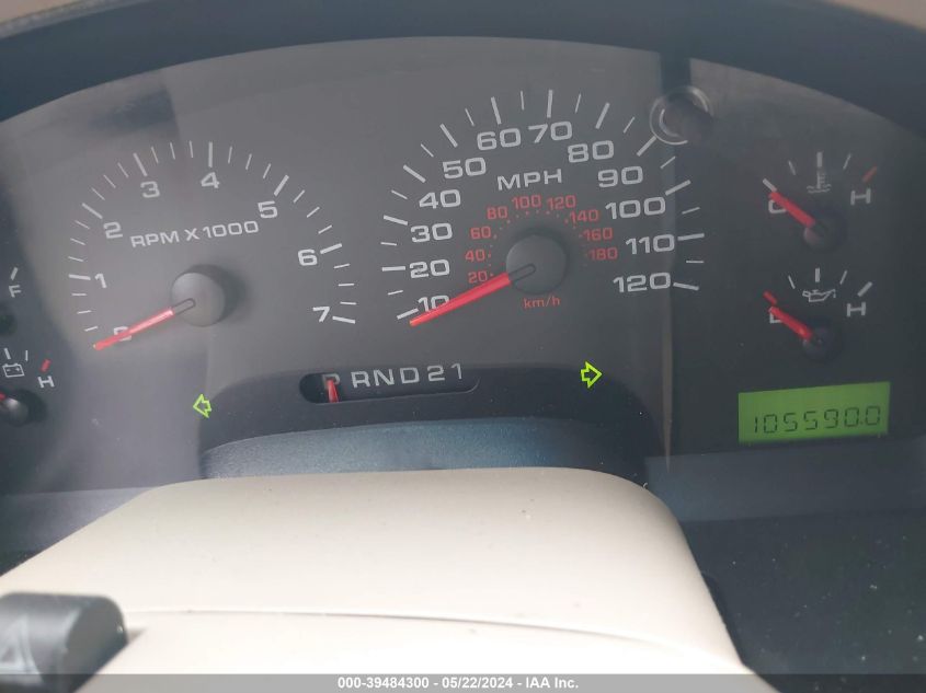 2005 Ford F-150 Stx/Xl/Xlt VIN: 1FTRX12W95FA03199 Lot: 39484300