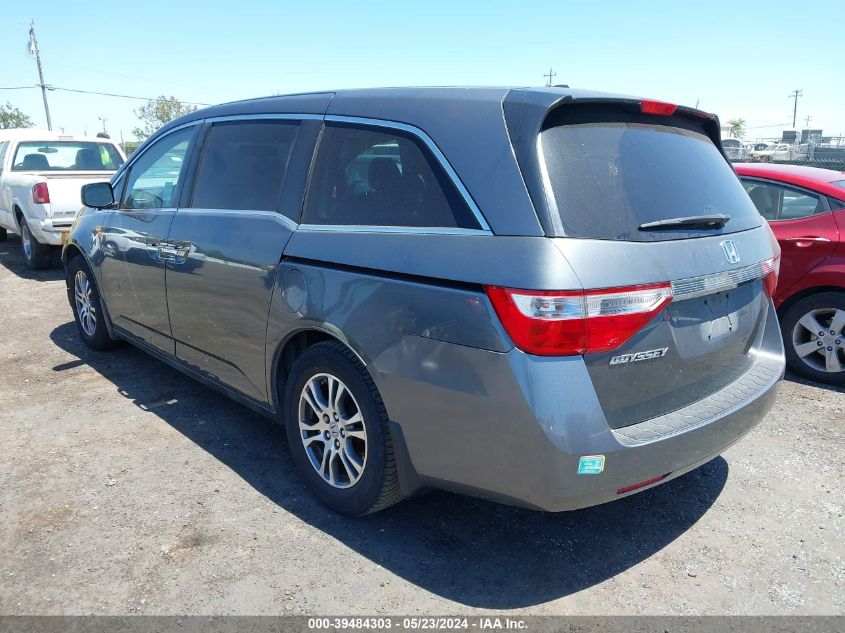 2011 Honda Odyssey Ex-L VIN: 5FNRL5H68BB073450 Lot: 39484303