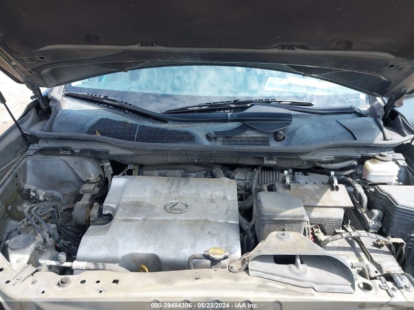 2010 Lexus Rx 350 VIN: 2T2ZK1BA3AC016094 Lot: 39484306