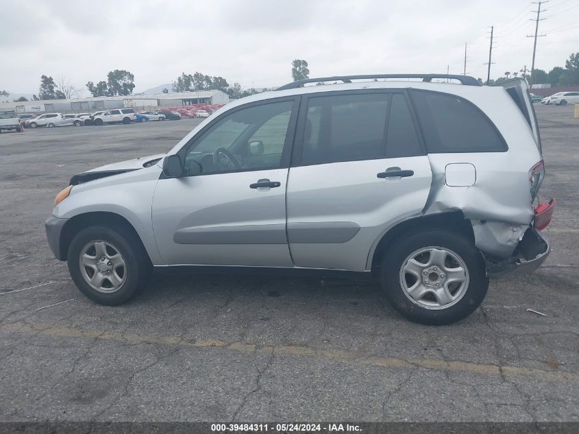 2003 Toyota Rav4 VIN: JTEGH20V230112460 Lot: 39484311