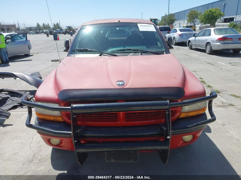 2000 Dodge Dakota Slt/Sport VIN: 1B7GL2AN3YS607182 Lot: 39484317