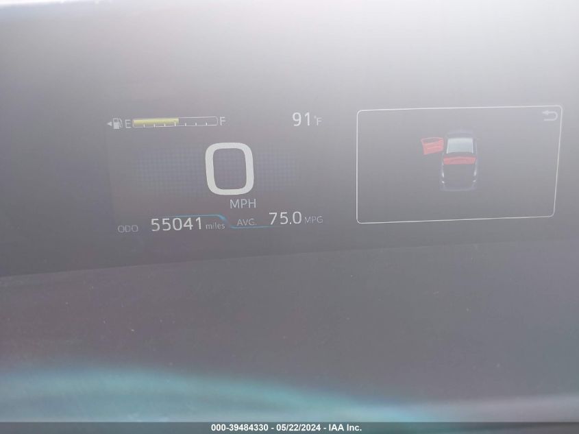 2022 Toyota Prius Prime Xle VIN: JTDKAMFP1N3201266 Lot: 39484330