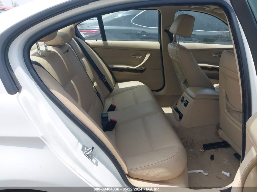 2008 BMW 328I VIN: WBAVA33558KX89142 Lot: 39484336