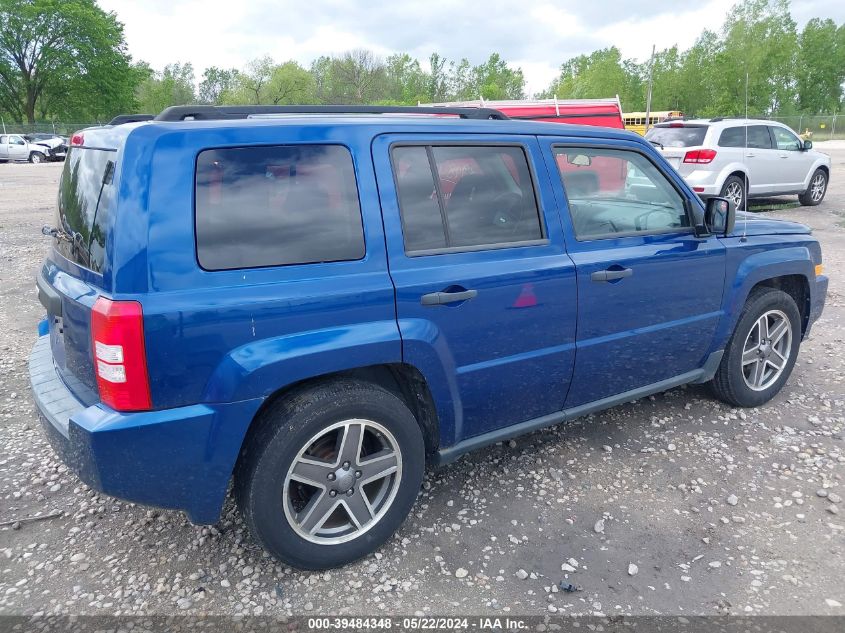 2009 Jeep Patriot Sport VIN: 1J4FF28B29D169611 Lot: 39484348