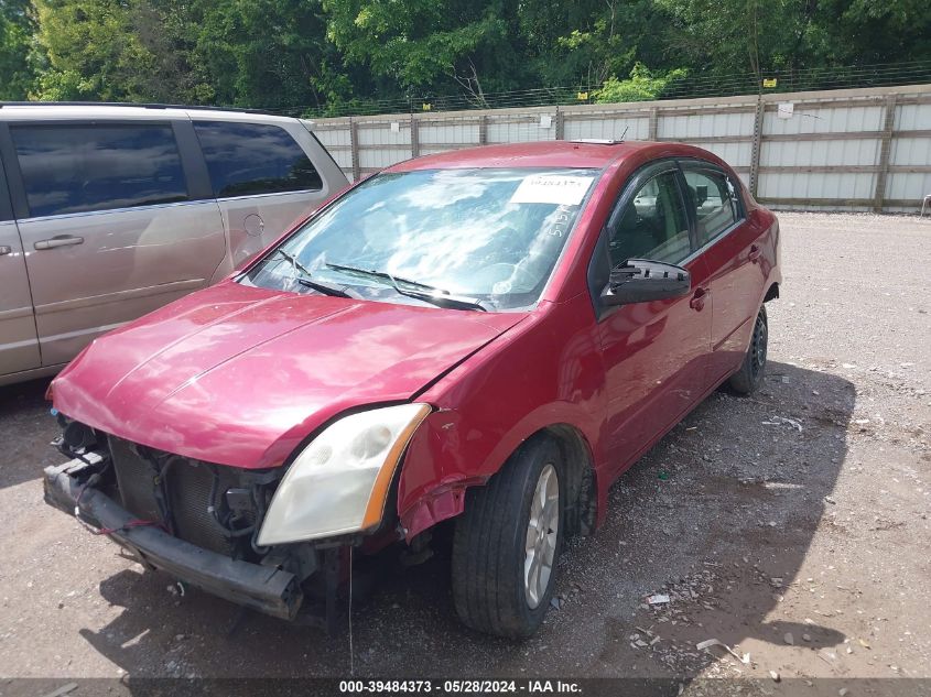 2008 Nissan Sentra 2.0S VIN: 3N1AB61EX8L687677 Lot: 39484373