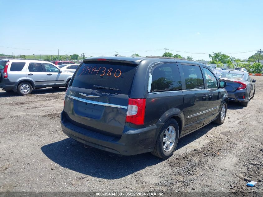 2012 Chrysler Town & Country Touring VIN: 2C4RC1BG7CR328654 Lot: 39484380