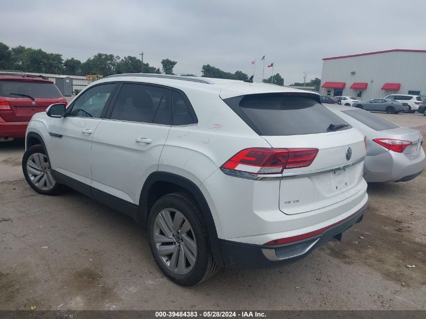 2022 Volkswagen Atlas Cross Sport Se VIN: 1V2HE2CA5NC224339 Lot: 39484383