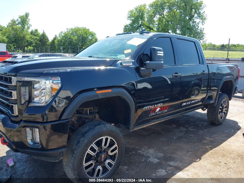 2021 GMC Sierra 2500Hd 4Wd Standard Bed At4 VIN: 1GT49PEY4MF235857 Lot: 39484393